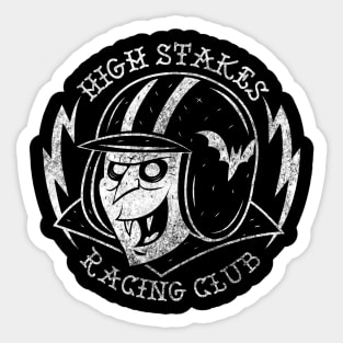 High Stakes Racing Club Sticker